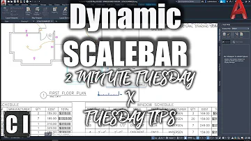 How do you scale a bar in Autocad?