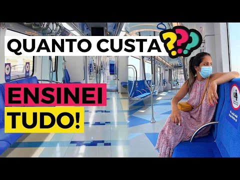 Vídeo: Como usar o metrô em sua viagem para Dubai