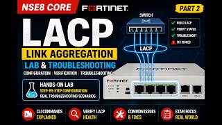 Fortigate -NSE8 Core | 1.1.1 LACP | Hands-On Lab & Real Troubleshooting Scenarios - Part2