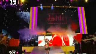 Ashley Massaro entrance