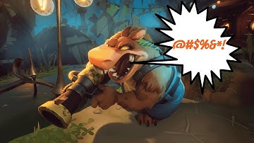 Crash Bandicoot™ 4: Dingodile says a Naughty Word