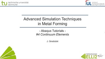 Abaqus Tutorial: Continuum Elements #1 Overview & Interpolation Order