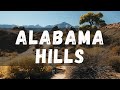 Photographing the ALABAMA HILLS in California