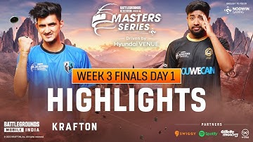 [Highlights] 2022 Battlegrounds Master Series | Week 3 Finals - Day 1