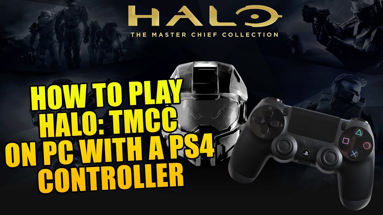 Can i play halo on pc with a ps4 controller 