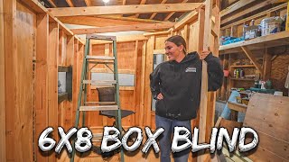 DIY Deer Hunting BOX BLIND | Part 1