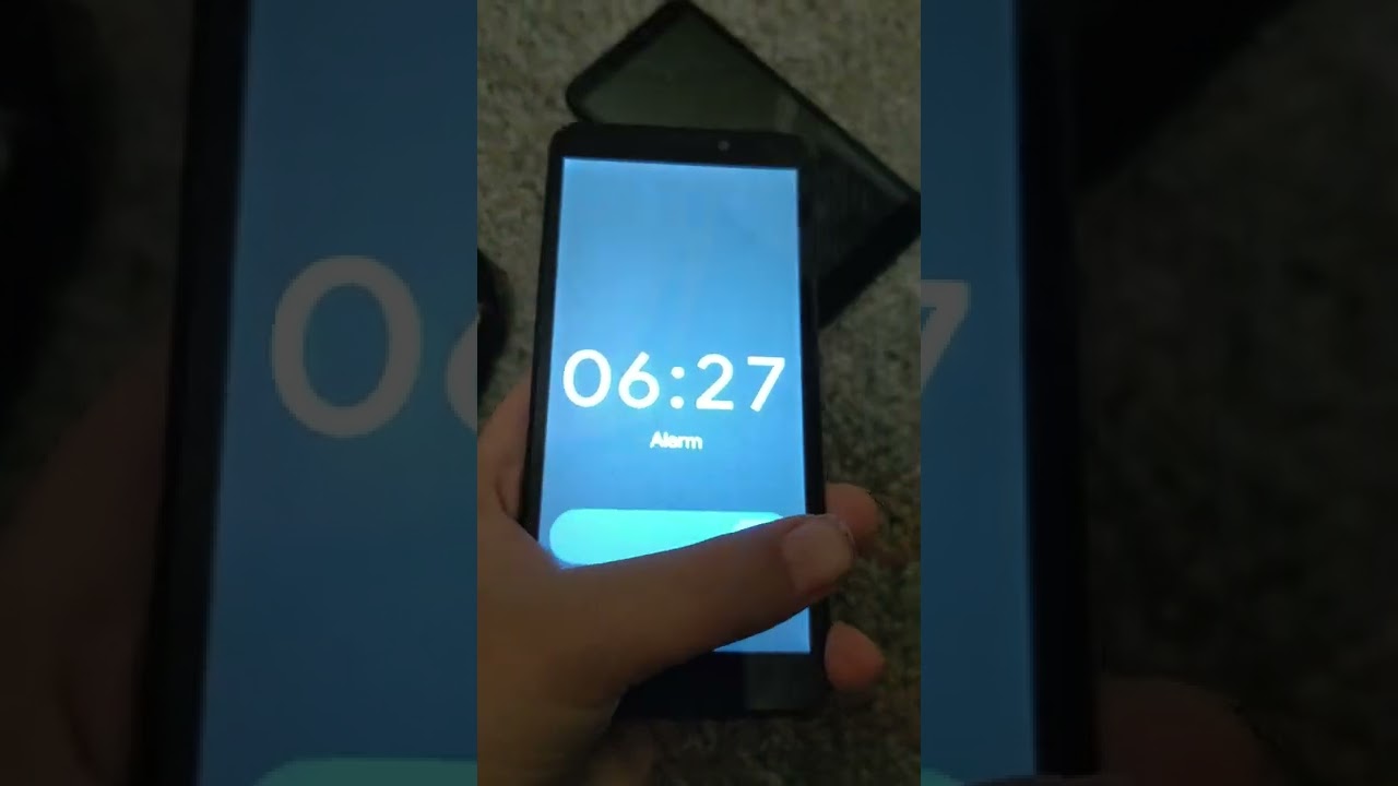 Alcatel insight AT&t Android phone alarm going off in the pocket wallet in the Android version is 9
