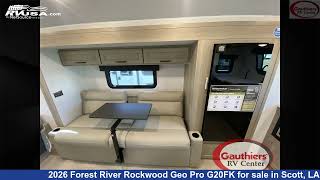 Magnificent 2026 Forest River Rockwood Geo Pro Travel Trailer RV For Sale in Scott, LA | RVUSA.com