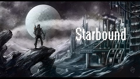 Starbound Beta - My Moon base