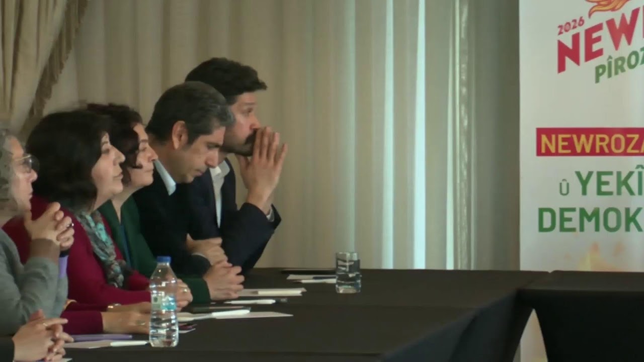 İstanbul'da 2026 Newroz Deklarasyonunu açıklıyoruz