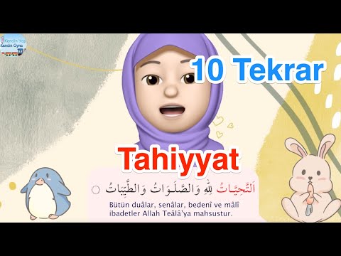 Tahiyyat Duası / 10 Tekrar / Ezber Dualar