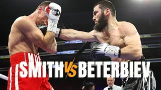 KO Finish! Beterbiev vs Smith Highlights