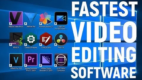 Render times comparison - Premiere, Resolve, Vegas, Avid, Edius, HitFilm & more!