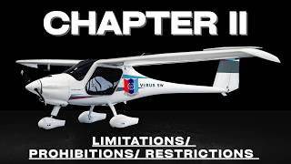 NCC Virus SW-80 SOP Chapter 2 | Limitations, Prohibitions & Restrictions Explained | NCC Air Wing