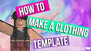 How to Make a Custom Clothing Template for Roblox | Doovi