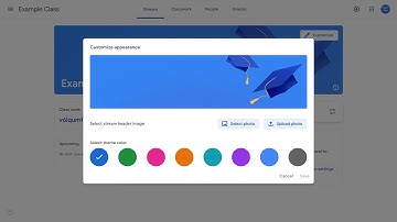 Edit Theme Color In Google Classroom