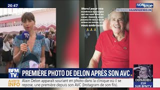 Le fils d'Alain Delon partage la première photo de son père en convalescence