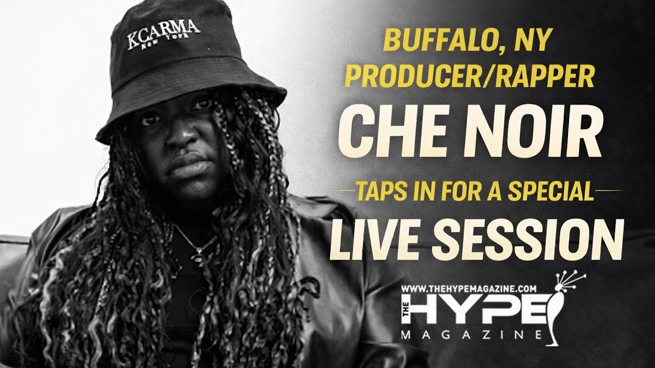 Buffalo, NY Producer / Rapper Che Noir taps in for a special # ...