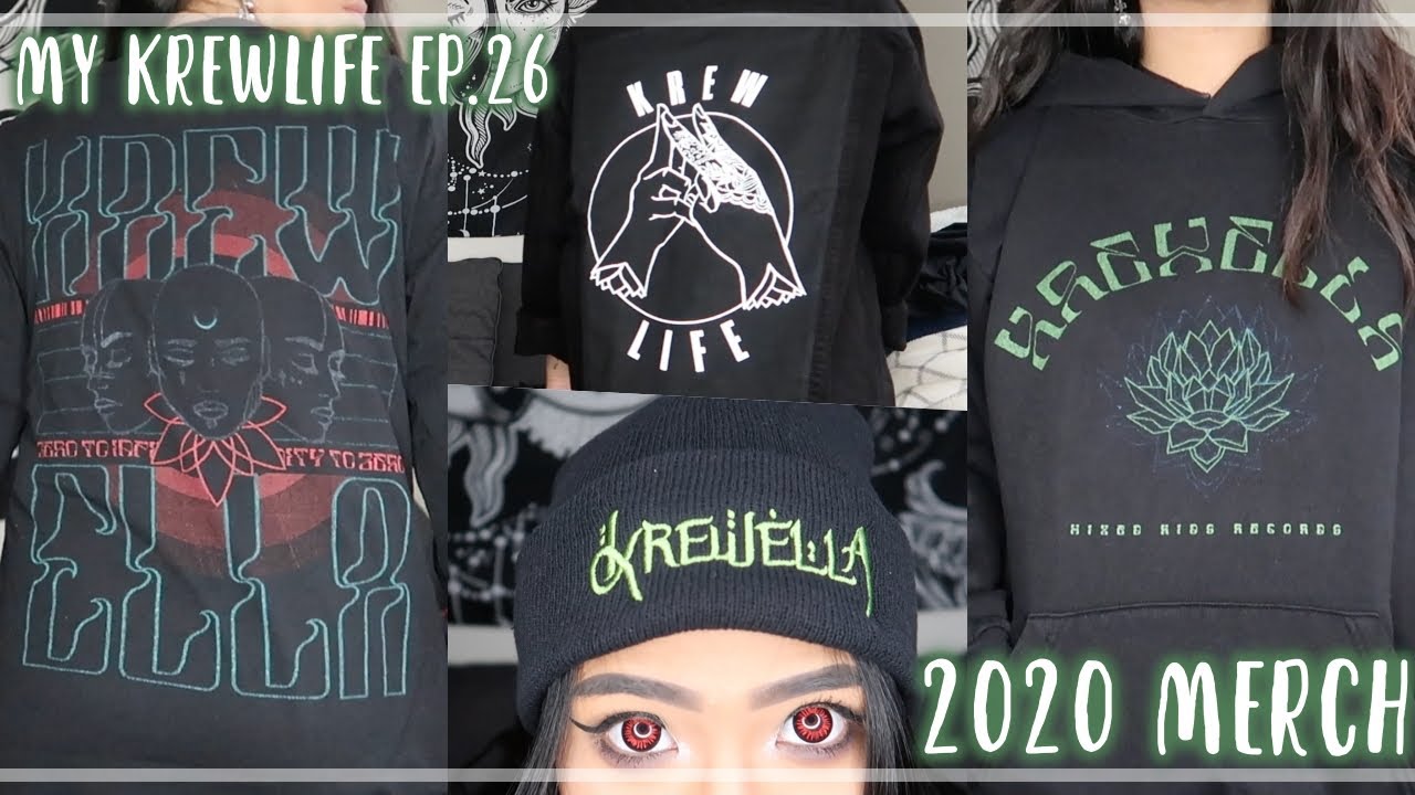 My KREWLIFE Episode 26- Massive 2020 Merch Unboxing