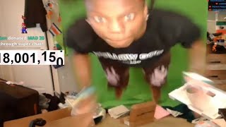 IShowSpeed jumps into his computer