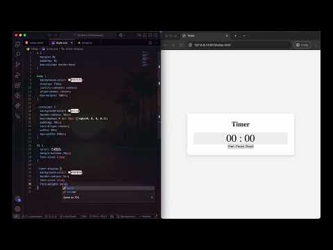 How to Create a Stopwatch in HTML, CSS & JavaScript