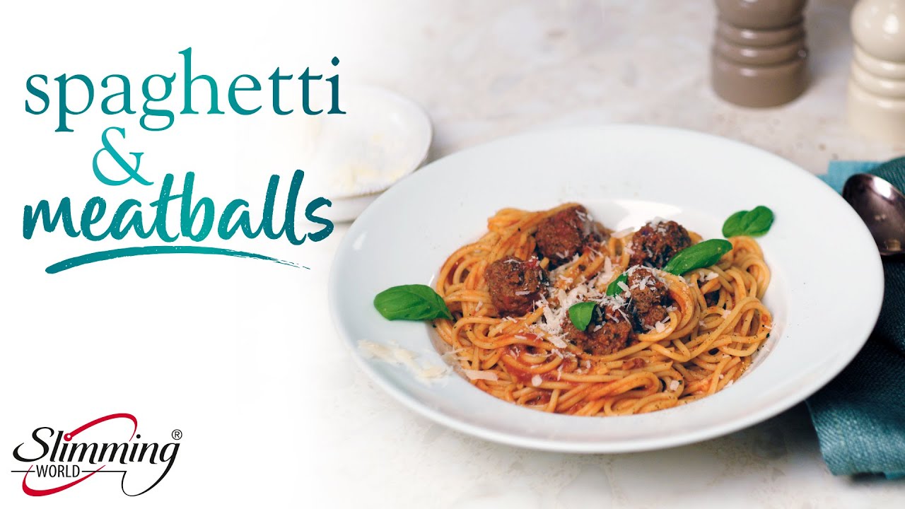 Slimming World classic spaghetti and one pan meatballs recipe FREE