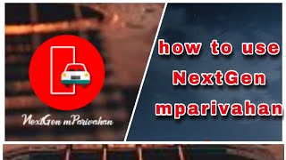 how to use NextGen mparivahan aap 👍☺️ screenshot 1