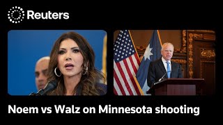 Noem, Walz offer contrasting accounts of Minnesota shooting | REUTERS