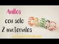 Cómo hacer un anillo de alambre fácil y bonito con  solo dos materiales #116