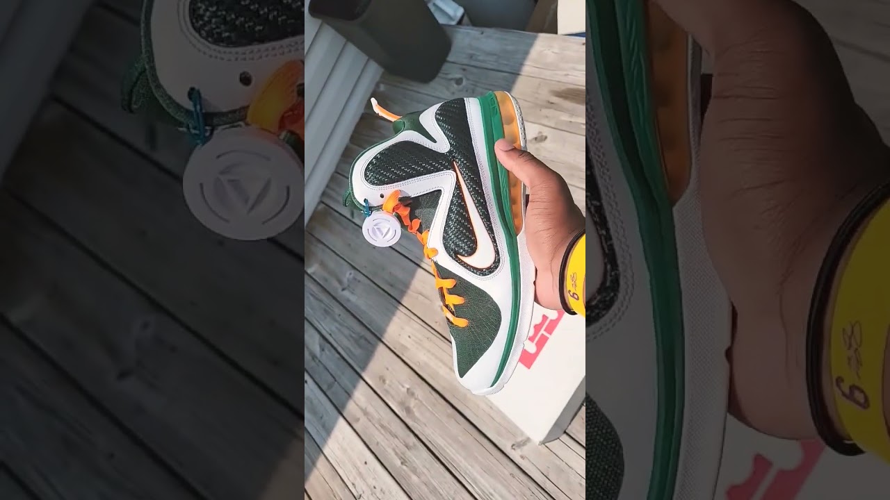 LeBron 9 'Miami Hurricanes' These is 🔥 