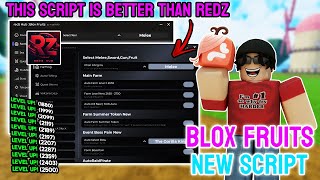 Blox Fruits Script Better Than Redz Hub V2 Auto Farm, Sea Events, Mastery More No Key