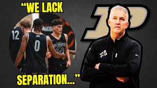 Matt Painter Says Purdue Lacks "Separation, You Could Argue Each Position" On The Roster!