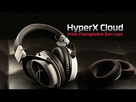 Orejeras intercambiables |  Auriculares HyperX Cloud