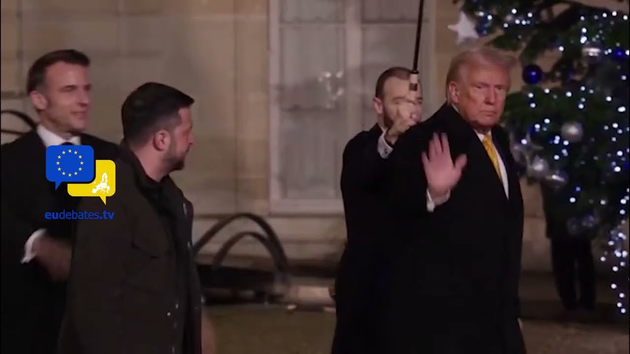 Trump, Zelensky meet in Paris as Macron hosts three way talks