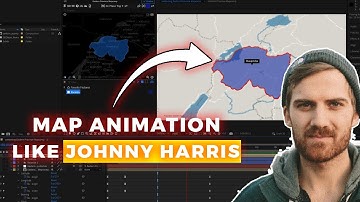 Make Maps Like Johnny Harris | Geolayers | After effect