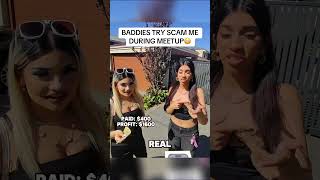 Baddies try to scam reseller #meetup #resellers #reselling #viral #iphone #shorts #baddie #baddies