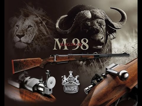 Mauser M98 Magnum bolt action hunting rifle at SHOT Show 2015