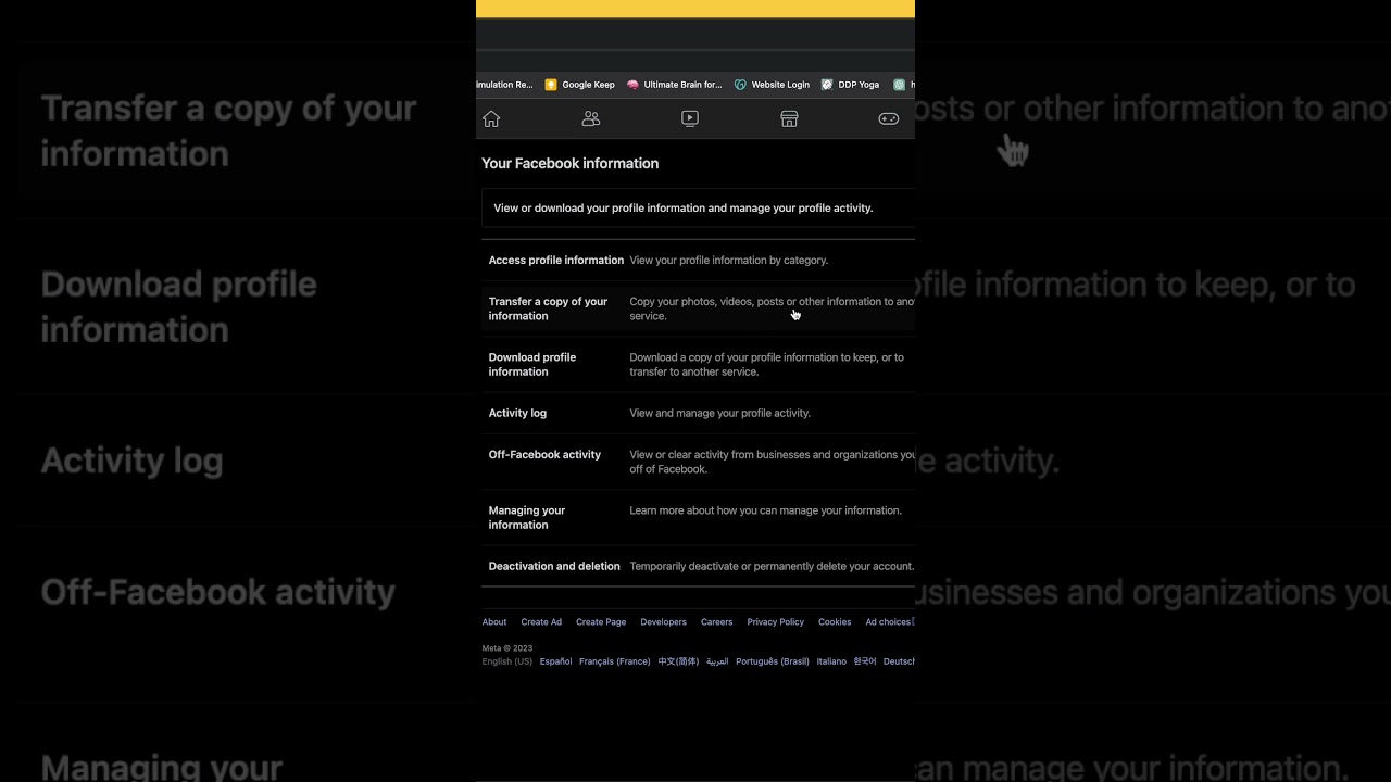 How to Save your Facebook Photos and Videos before deleting your account