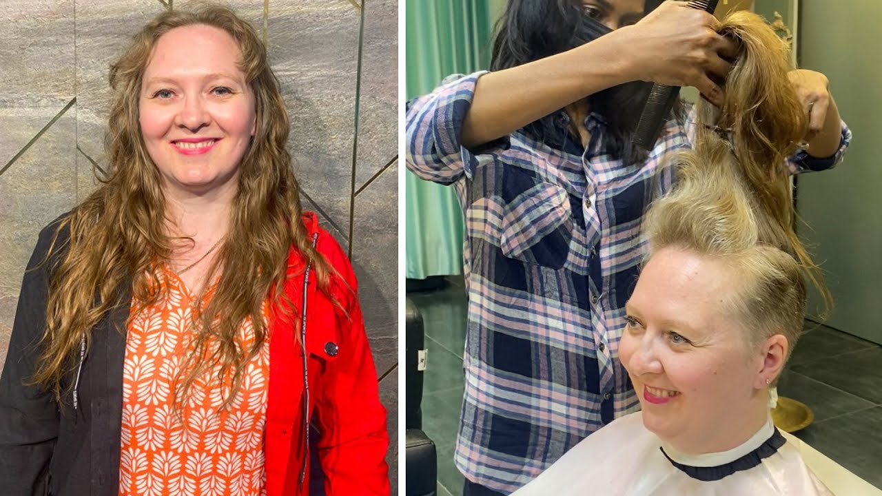 Big chop at the Indian barbershop