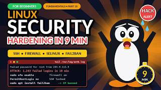 Details Linux Security for Beginners: Harden Your Server in 9 Minutes (SSH, Firewall, SELinux, Fail2ban) News