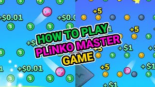 How To Play PLiNKO MASTER Game Cash out Gameplay, FILGA screenshot 5
