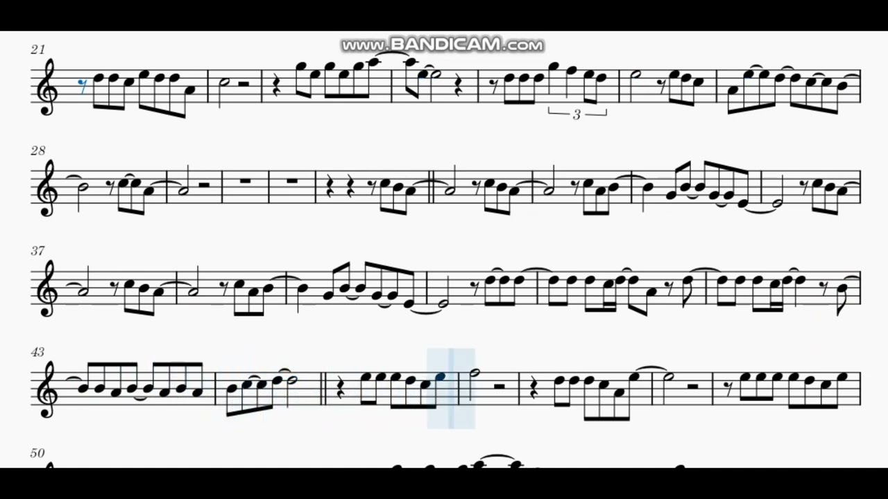 Miley Cyrus - Flowers _ Key of C _ for C instruments sheet music