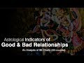 The astrology of good romantic relationships