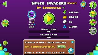 Geometry Dash Space Invaders 2
