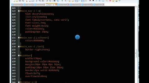 HTML & CSS codes for Village88.com certification