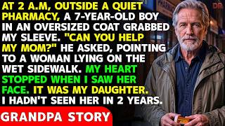 “Can You Help My Mommy Stand Up?” A Little Boy Asked Me Outside The Pharmacy. Then I Saw Her Face...