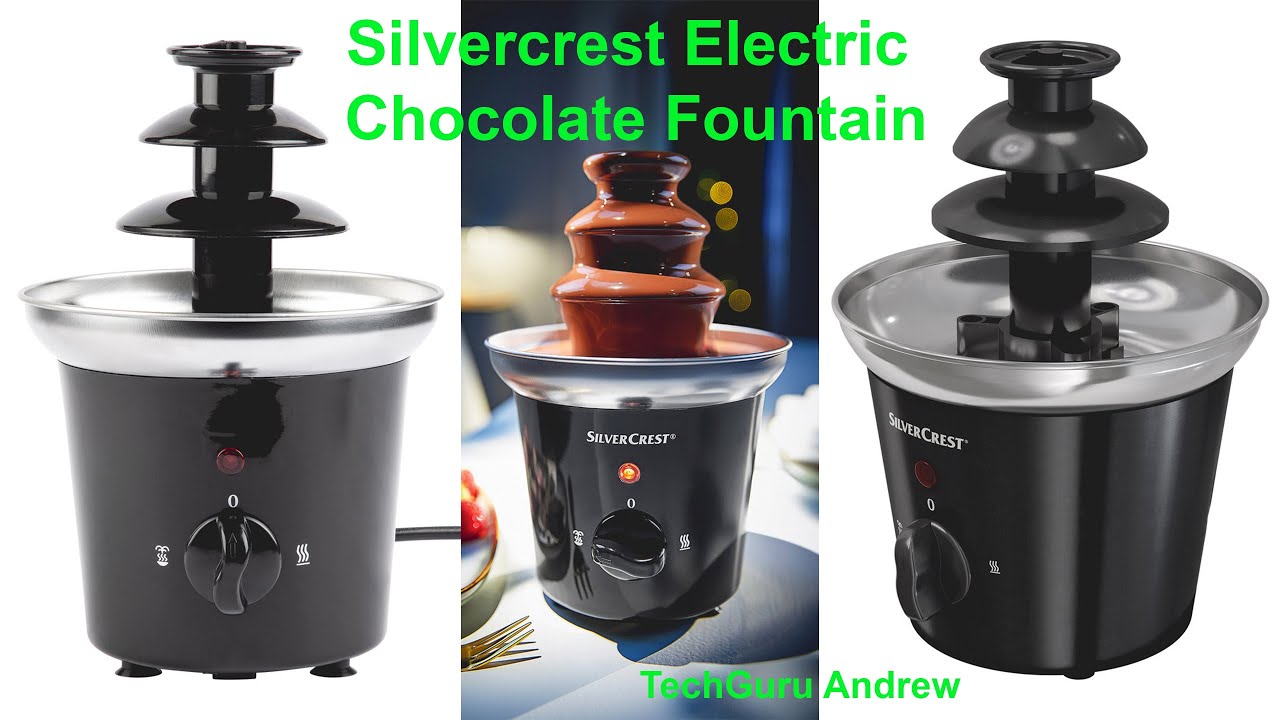 Silvercrest Electric Chocolate Fountain SSB 32 A1 REVIEW - YouTube