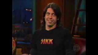Dave Grohl - Late Show With Craig Kilborn (Interview + "Tiny Dancer") [February 16, 2001]