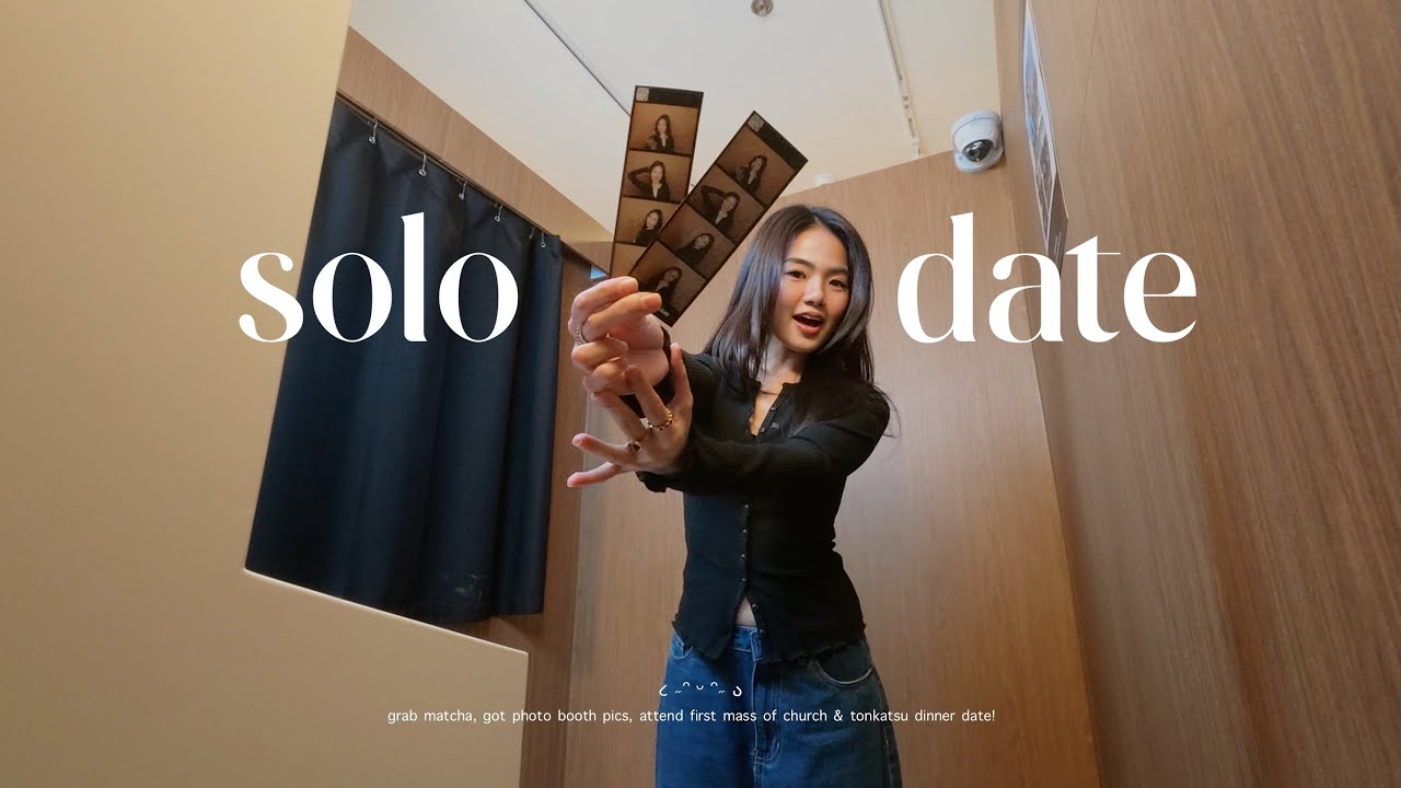 Первое свидание наедине в этом году... выпили матчу, поучаствовали в фотобудке, поискали книгу, с...