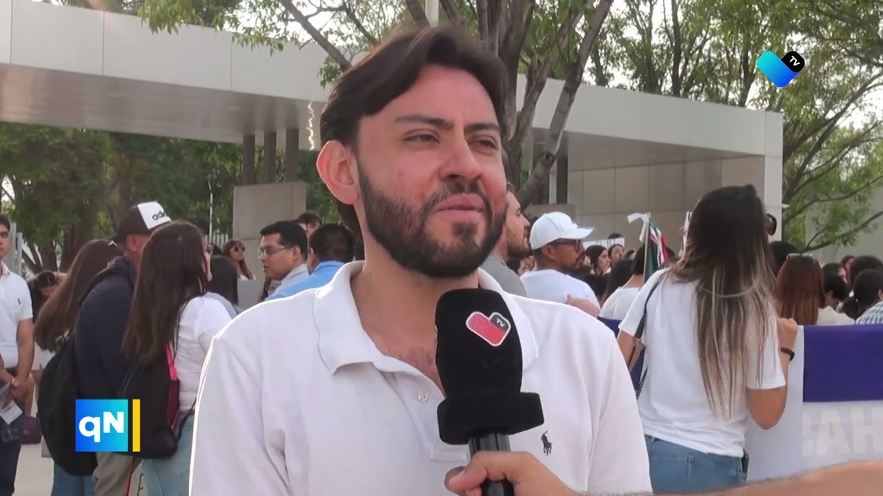 📚 Estudiantes de derecho de la UAA se movilizan en defensa del Poder Judicial ⚖️